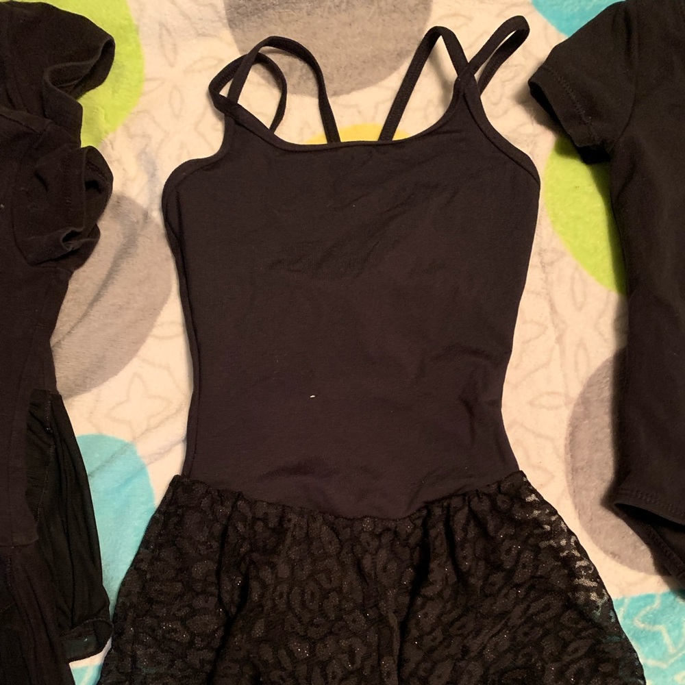 6 leotards all xsmall & small girls size